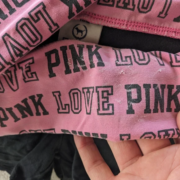 VS Pink Foldover Yoga Shorts XS - Picture 6 of 7